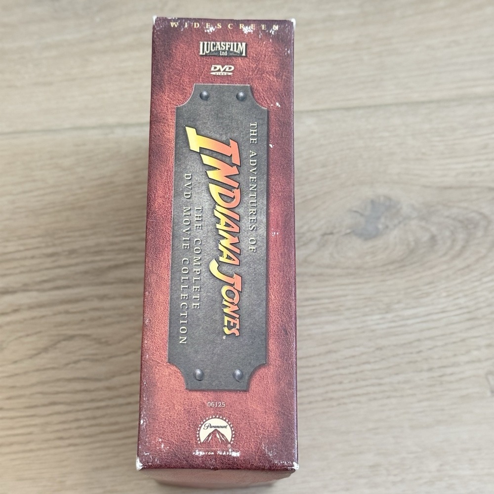 Indiana Jones Complete DVD Movie Collection Widescreen 4 Disc Box Set 2003 - Picture 4 of 6